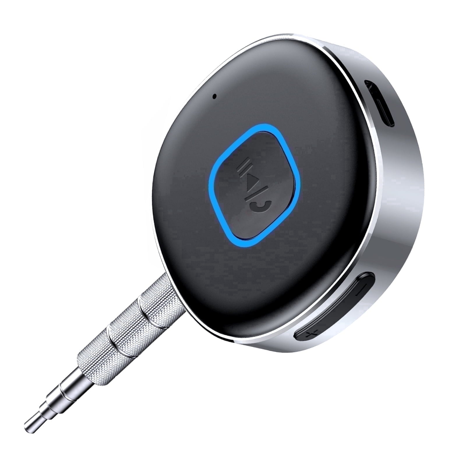 KT1 Bluetooth Car Adapter, Bluetooth Aux Adapter for Car, 16H Battery Life, Dual Connect, Calls Hands Free, Wireless Audio Receiver for Home, Stereo/Speaker/Headphone